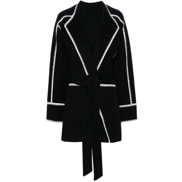 Custom Bold Fashion Double Face Coat for Women in Wool Cashmere Blend