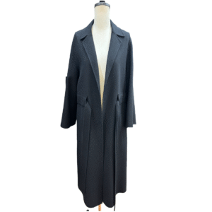 Hot Sale Timeless Floor Length Wool Coat With A Classic Lapel Collar For Fall/Winter