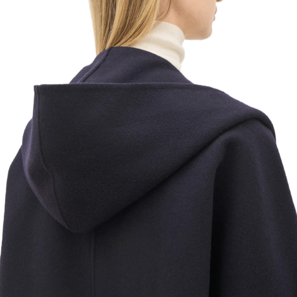 Men’s Classic Merino Wool Coat with Button Cuffs Notched Lapels Three-button Front Closure - Image 6