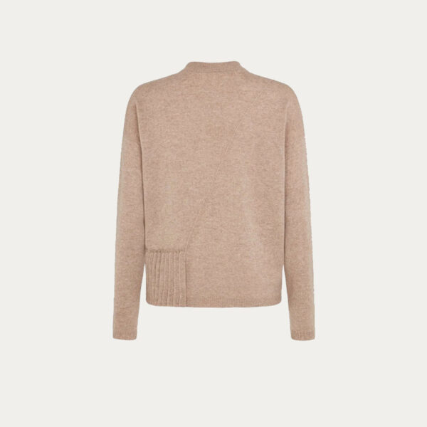 Cashmere Crew Neck Sweater With A Classic Silhouette - Image 3