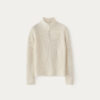 Fisherman Rib Knitwear Cashmere Wool Sweater