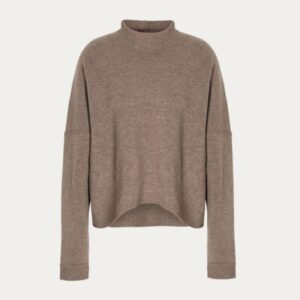 Plus Size Ladies Sweater Cashmere Knit Pockets Trousers and Sweater Two Piece Set
