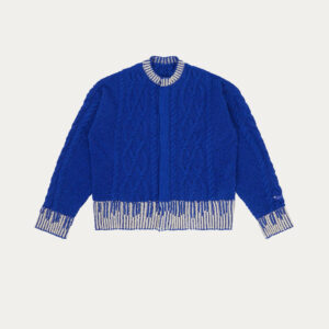Custom Cable & Intarsia Stitches Oversize Knitwear for Women’s Top Sweater