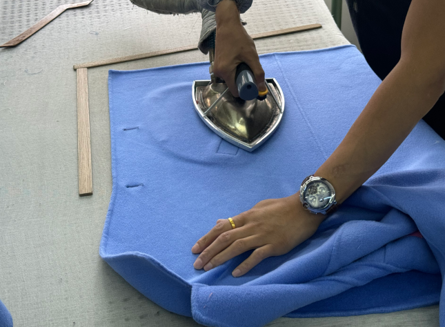 ironing process