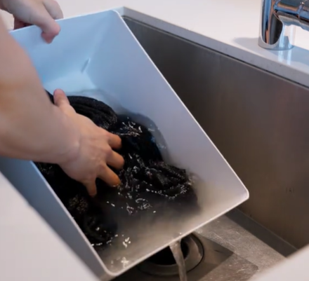 Dump the cloudy water