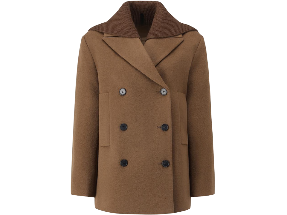 unisex design wool coat