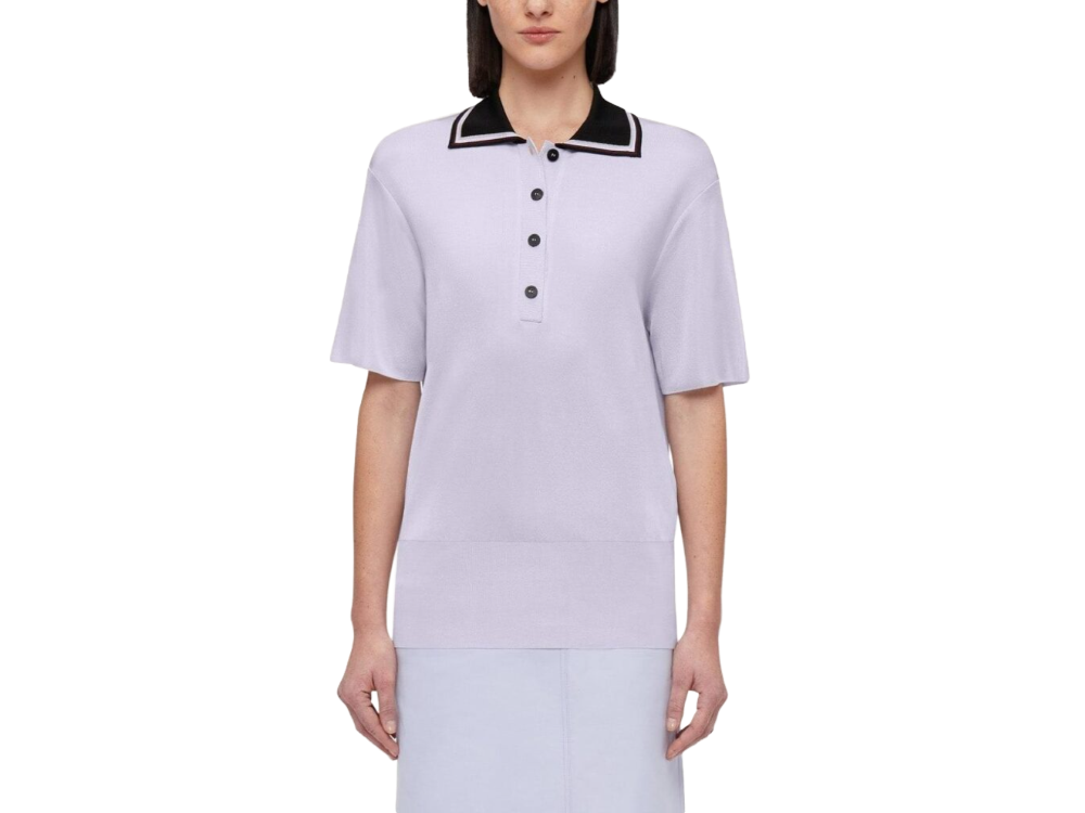 100% Cotton Jersey Knitting Polo