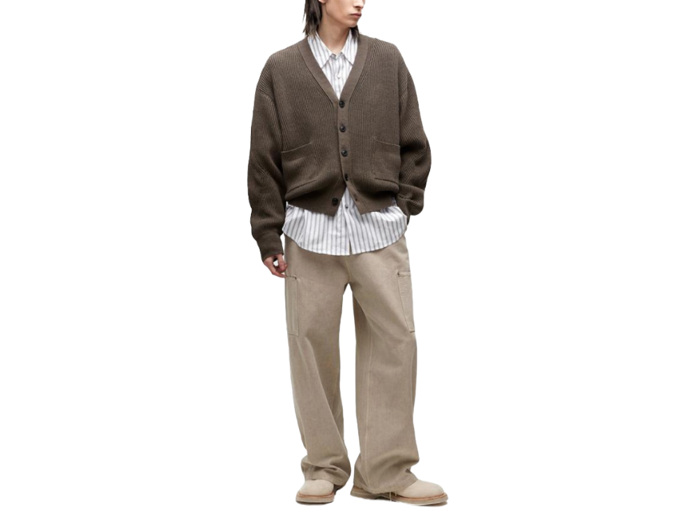 100% Wool Full Cardigan
