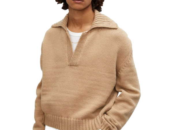 Mens Polo With Johnny Collar