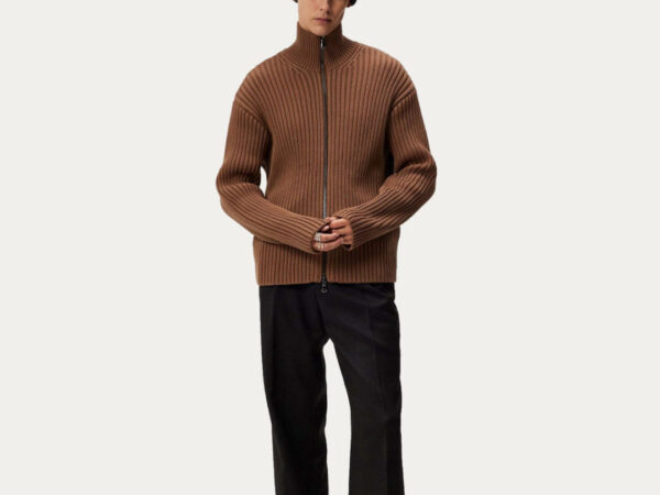 Mens Zipper Cardigan
