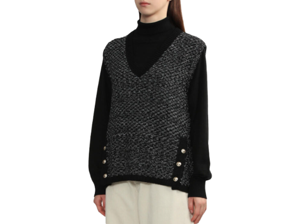 Unique Women’s V Neck Jersey Knit