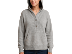hooded pullover knits street style