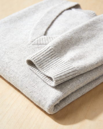 Fold cashmere