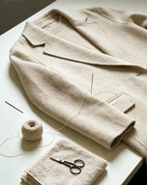 1 Repair the cashmere coat修复羊绒大衣